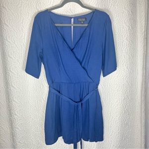 FRANCESCAS Trixxi Navy Blue Spring Summer Romper Shorts